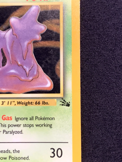 1999 Pokemon - 1st Edition Muk Holo Rare - Fossil 13/62 MP - Image 4