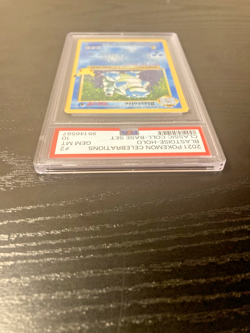 2021 Pokemon Celebrations Blastoise PSA 10 #2 GEM MT - Image 4