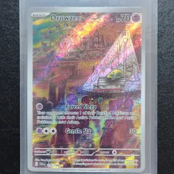 Pokemon Drowzee 210/198 SV01 Scarlet & Violet Illustration Rare Full Art Holo - Image 1