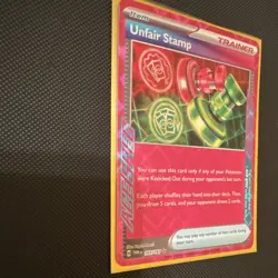 Pokemon Unfair Stamp Trainer Rare Twilight Masquerade 165/167 - NM & SHIPS FREE! - Image 2