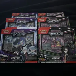 Pokemon TCG Rival Battle Deck Set - Marnie & Steven - New & Sealed - Image 1