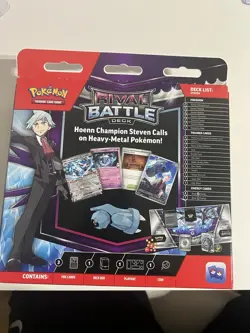 Pokemon TCG Rival Battle Deck Steven - Image 2