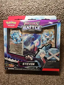 Pokemon TCG Rival Battle Deck Steven Brand New Factory Sealed - Image 1