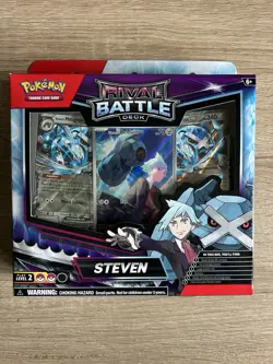 Pokemon TCG Rival Battle Deck Steven - New & Sealed - Image 1