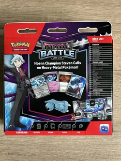 Pokemon TCG Rival Battle Deck Steven - New & Sealed - Image 2