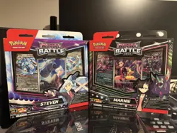 Marnie Rival Battle Deck & Steven Rival Battle Deck Pokemon TCG - Image 1