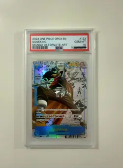 Sogeking OP03-122 Pillars Of Strength Manga Rare English One Piece TCG PSA10 - Image 1