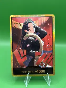 DON!! Card (Boa Hancock)(Gold) Extra Booster: One Piece Heroines Edition Foil - Image 1