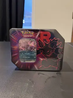 Pokemon TCG Team Rocket Nidoking Destined Rivals Tin Brand New Factory Sealed - Image 1