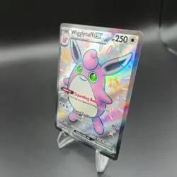 Wigglytuff EX 222/091 Pokemon Card - Paldean Fates - NM - Image 2
