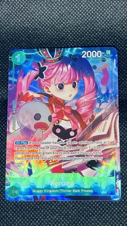 Perona (Alt Art) OP12-034 SR Legacy of the Master - ONE PIECE Card Game English - Image 1