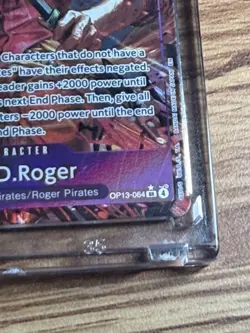 Gol.D.Roger (Alt Art) OP13-064 SR Carrying on His Will - ONE PIECE Card ENGLISH - Image 2