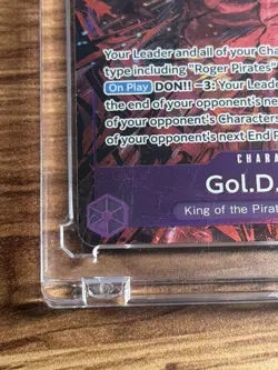 Gol.D.Roger (Alt Art) OP13-064 SR Carrying on His Will - ONE PIECE Card ENGLISH - Image 4