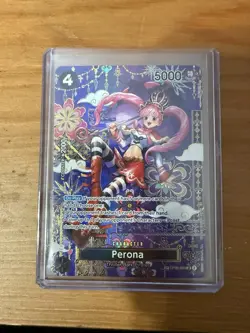One Piece Perona OP06-093 Special Foil Alternative Art 5000 Power SP Card - Image 1