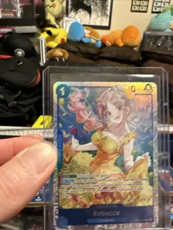 Rebecca OP15-053 SR Adventure on KAMI’s Island ENGLISH ONE PIECE Card - Image 5