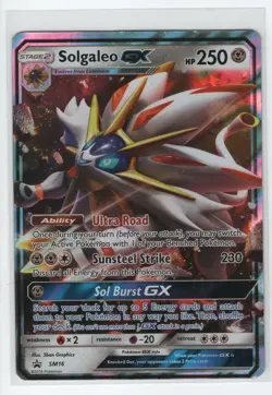 Solgaleo GX SM16 Black Star Promo - Sun and Moon Promo - Pokemon TCG Card - Image 1