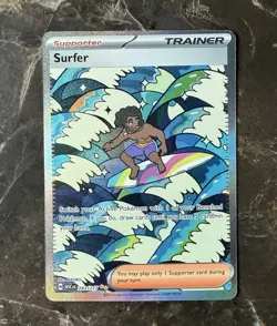 Surfer 293/217 Ascended Heroes Mega Evolution Pokemon Card SIR - Image 1