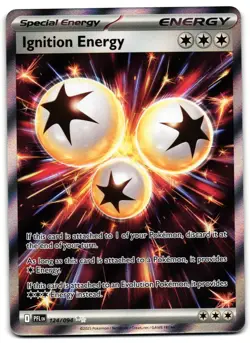 Ignition Energy 124/094 - Phantasmal Flames Ultra Rare Pokemon TCG - NM Card - Image 1