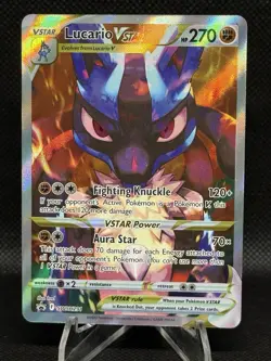 Lucario VSTAR SWSH291 SWSH: Sword & Shield Promo Cards Holo NM/LP - Image 1
