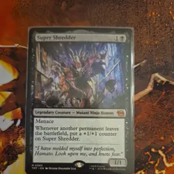 MTG Super Shredder TMNT - NM Regular - Image 1
