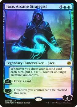 Jace, Arcane Strategist - FOIL - War of the Spark - Magic The Gathering - MTG - Image 1