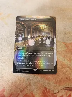 Spymaster's Vault Borderless Foil Modern Horizons 3 MTG NM - Image 1