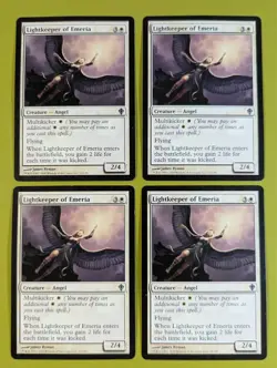 Lightkeeper of Emeria x4 Worldwake 4x Playset Magic the Gathering MTG - Image 1