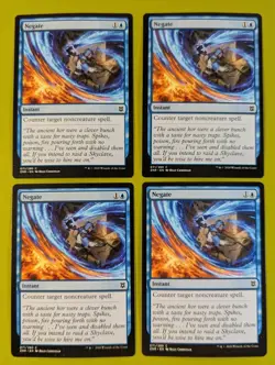 Negate x4 Zendikar Rising 4x Playset Magic the Gathering MTG - Image 1