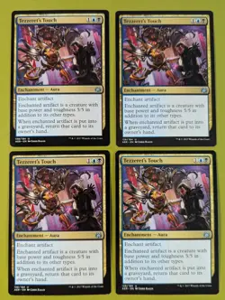 Tezzeret's Touch x4 Aether Revolt 4x Playset Magic the Gathering MTG - Image 1