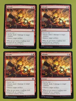 Abrade x4 Lost Caverns of Ixalan 4x MTG Magic the Gathering - Image 1