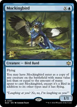 MTG Foil - Mockingbird - 61 / LP / English - Image 1