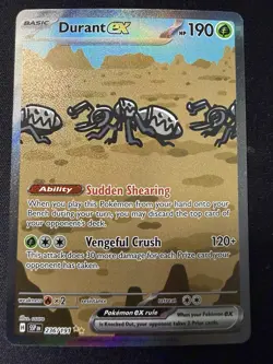 DURANT EX🔥SPECIAL ILLUSTRATION RARE🔥 Surging Sparks 236/191 Pokemon TCG - Image 1