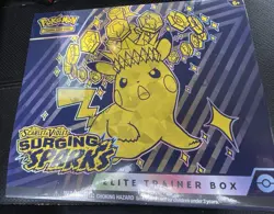 Pokemon TCG Surging Sparks ETB Elite Trainer Box New Factory Sealed New!! - Image 1