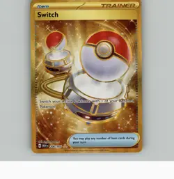 SWITCH 206/165 HYPER RARE 151 POKEMON NM - Image 1