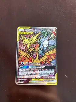2019 POKEMON SM BLACK STAR PROMO MOLTRES & ZAPDOS & ARTICUNO GX NM-M - Image 1
