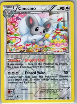Cinccino RC19/RC25 Reverse Holo Legendary Treasures - Pokemon Card - NM - Image 1