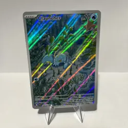 Pokemon Clauncher 205/198 Illustration Rare Scarlet & Violet Base Set Near Mint - Image 1