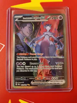 [PACK FRESH!] Team Rocket's Mewtwo ex SIR 231/182 Pokemon Destined Rivals NM/M - Image 1