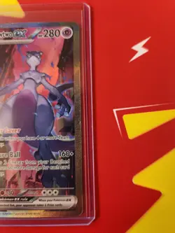 [PACK FRESH!] Team Rocket's Mewtwo ex SIR 231/182 Pokemon Destined Rivals NM/M - Image 2