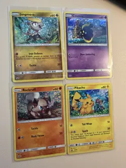 Pokemon Sun & Moon Fruit Roll Up Promo 2018 Complete Holo Set Minty Pack Fresh - Image 1