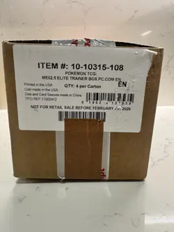 2x SEALED Ascended Heroes Elite Trainer Box Pokemon Center - SEALED CASE - Image 1