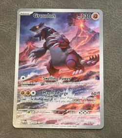 Pokemon Paradox Rift Groudon 199/182 NM M - Image 1