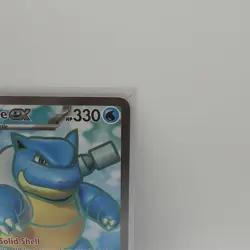 Pokemon TCG Blastoise ex 184/165 Scarlet & Violet 151 Ultra Rare Holo HP 330 - Image 4