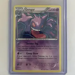 LP Pokemon TCG Gengar 60/162 Breakthrough Holo 2015 - Image 1