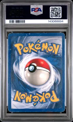 1999 POKEMON BASE SET 1ST EDITION #8 MACHAMP-HOLO PSA 1 - Image 2