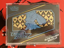 Pokemon Center Exclusive Crown Zenith ETB Elite Trainer Box Plus New Sealed - Image 1