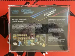 Pokemon Center Exclusive Crown Zenith ETB Elite Trainer Box Plus New Sealed - Image 2