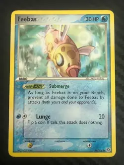 Pokemon TCG Feebas Emerald 49/106 Regular LP - Image 1