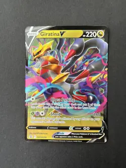 Pokemon TCG Giratina V SWSH259 Black Star Promo NM - Image 1