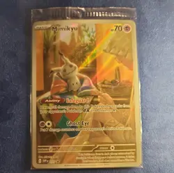 Mimikyu 75 Pokemon Paldean Fates Black Star Promo NM - Image 1